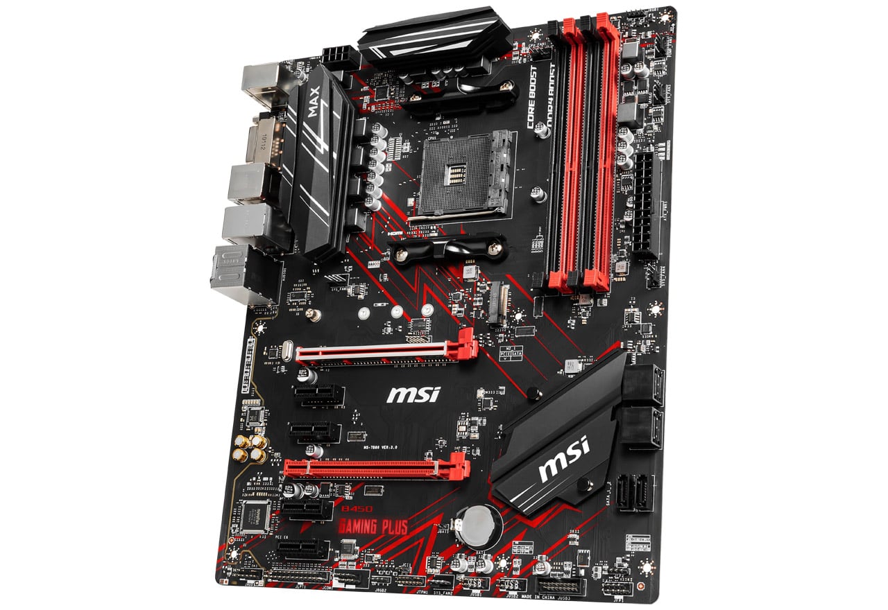 B450 GAMING PLUS MAX | MSI マザーボード AMD B450チップセット