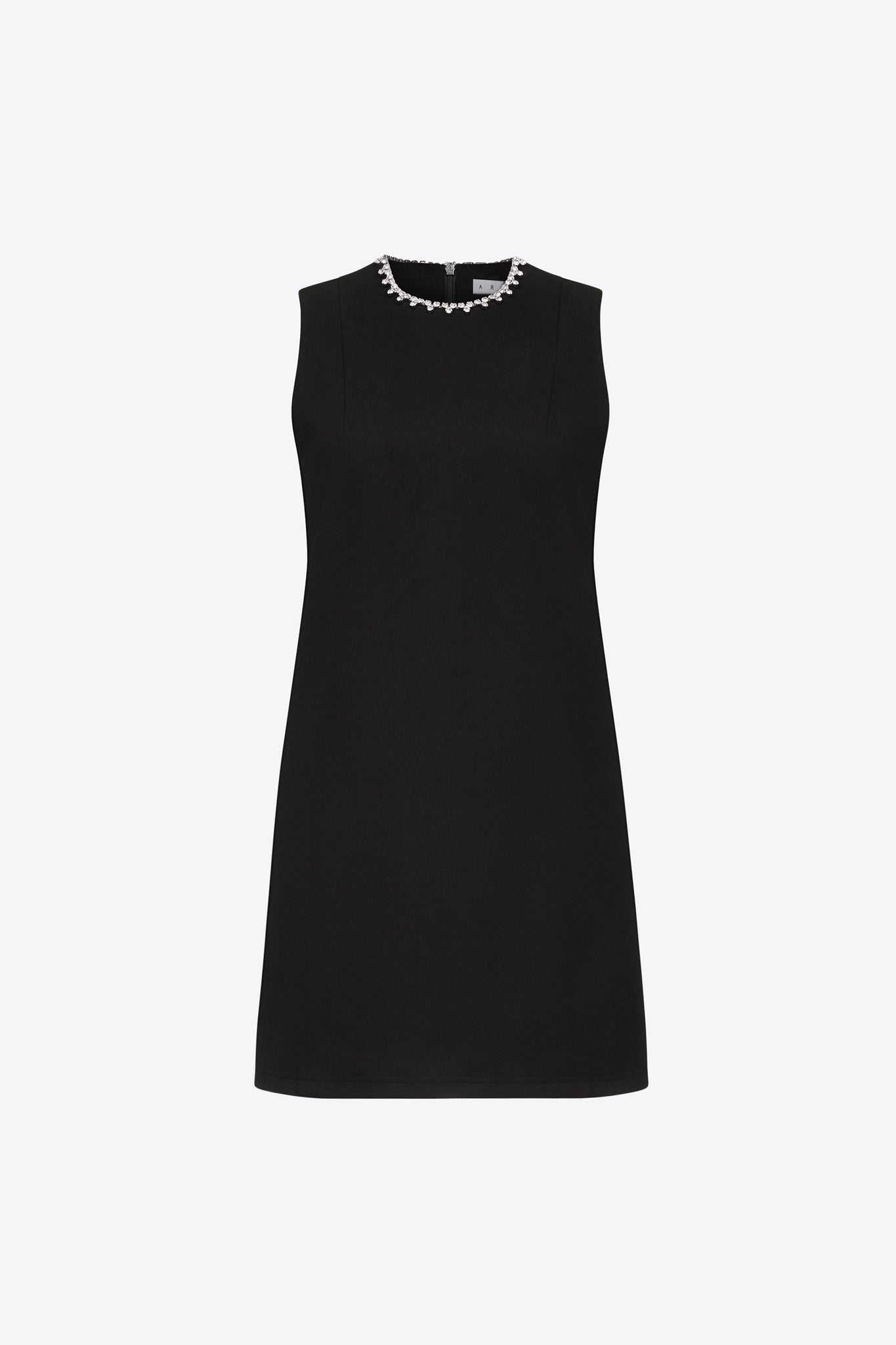 Crystal Heart Back Dress – AREA