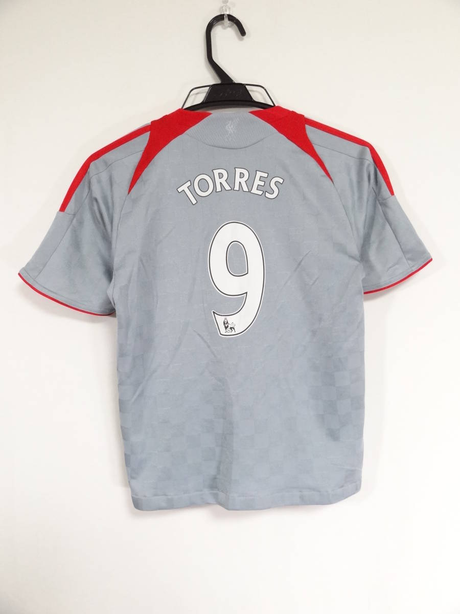 Yahoo!オークション - リバプール #9 TORRES トーレス 08/09 アウェイ