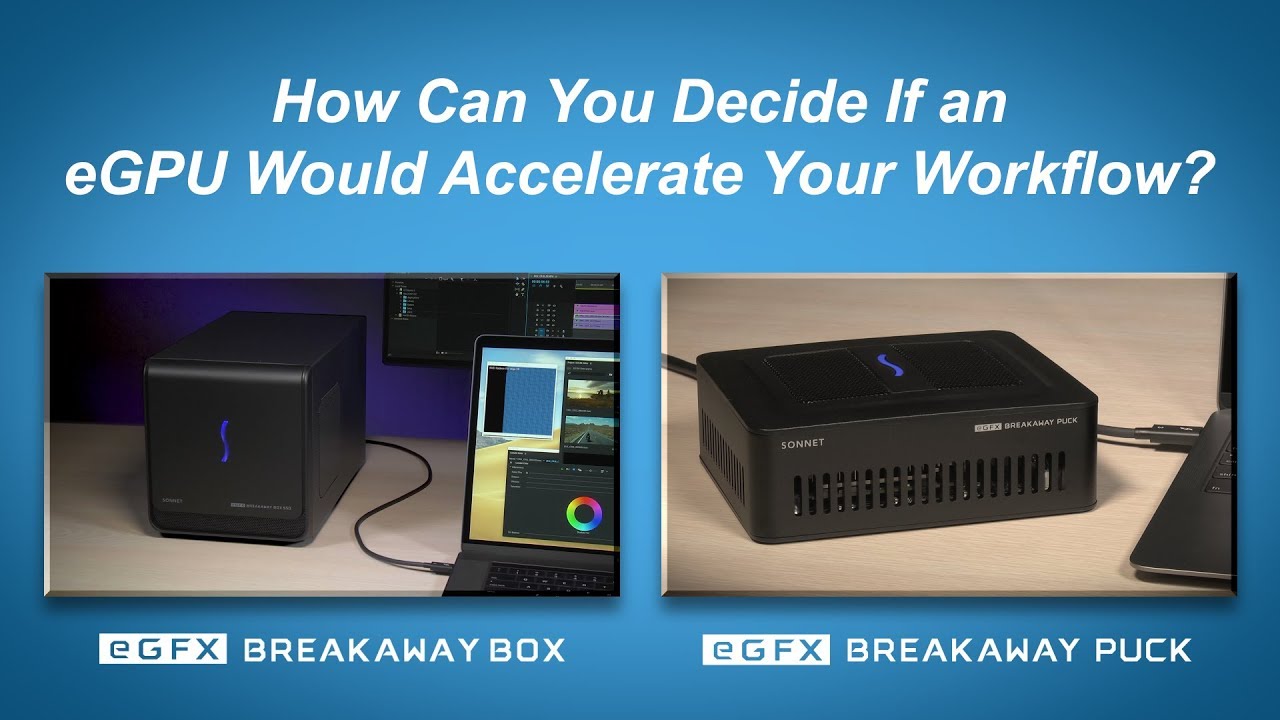 eGFX Breakaway Box for AMD and NVIDIA GPUs | Sonnet