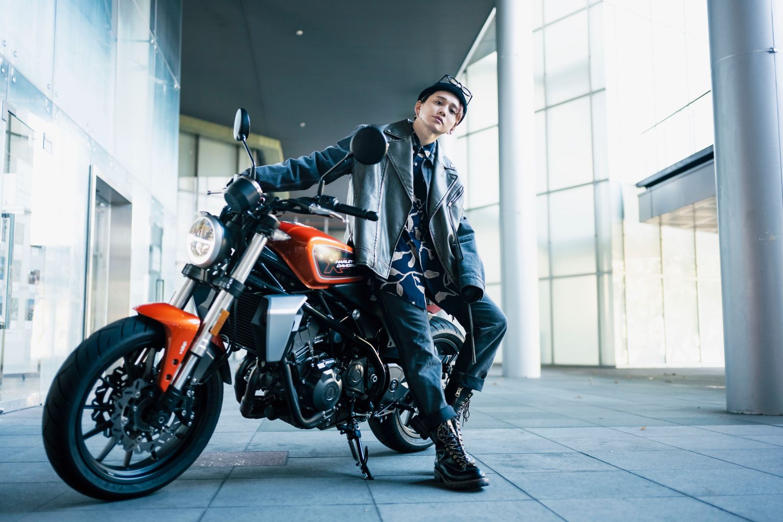 Da-iCE花村想太×ハーレーダビッドソン──Vol.1 X350 | GQ JAPAN