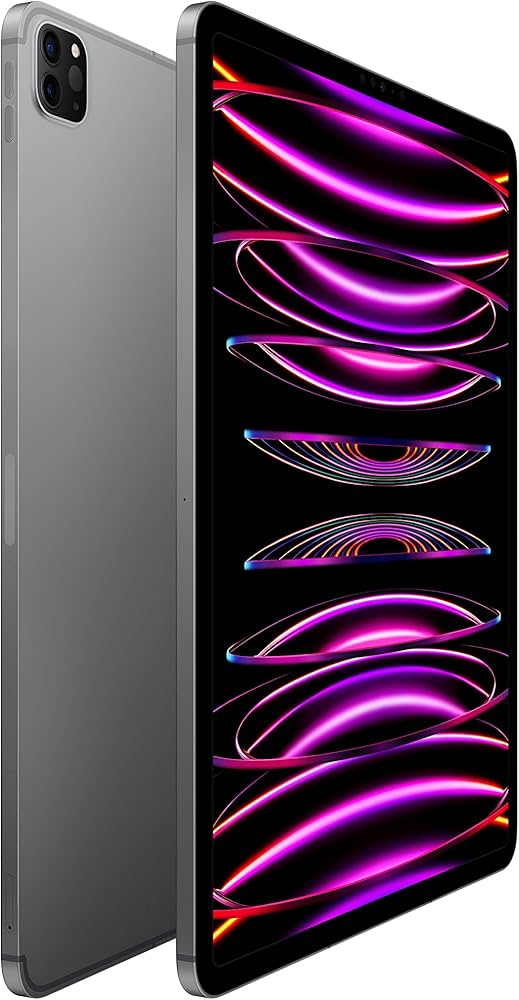 Apple 2022 12.9-inch iPad Pro (Wi-Fi + Cellular, 256GB) - Space