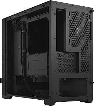 Amazon | Fractal Design Pop Mini Silent Black Solid ミニタワー型PC