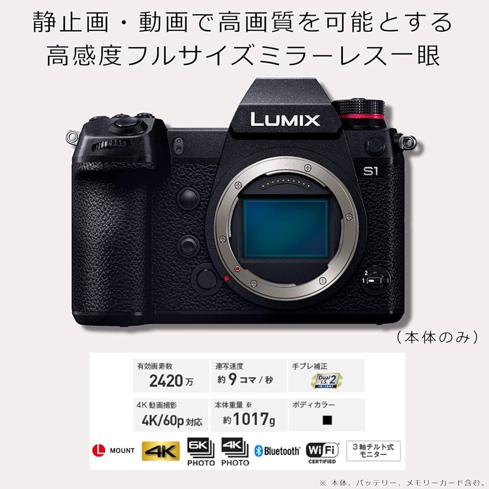 Amazon | パナソニック(Panasonic) フルサイズ ミラーレス一眼カメラ