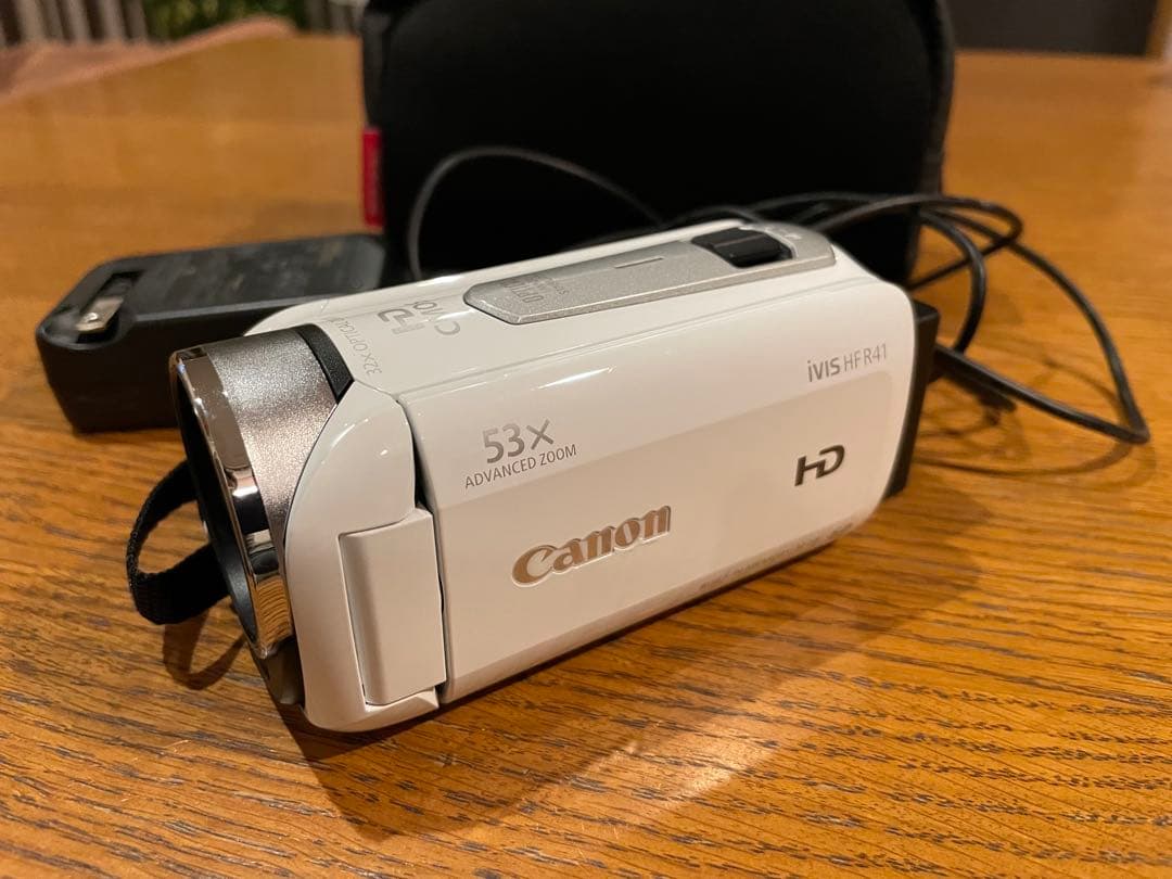 【美品】Canon IVIS HFR41 デジタルビデオカメラ Amazon | Canon デジタルビデオカメラ iVIS HF R41 光学32倍ズーム