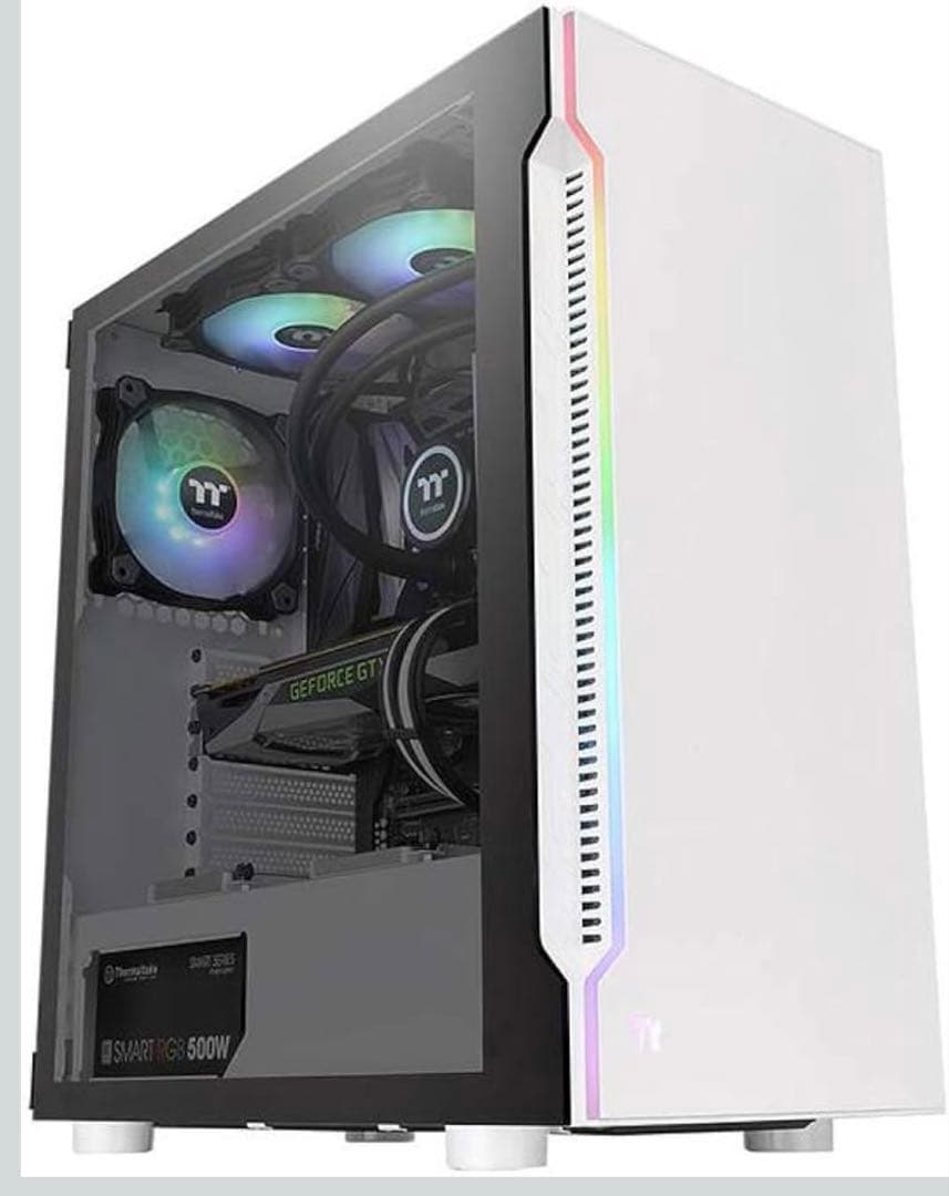 Thermaltake H200 TG RGB ミッドタワーケース Amazon | Thermaltake H200 TG RGB ミドルタワー型PCケース 強化ガラス