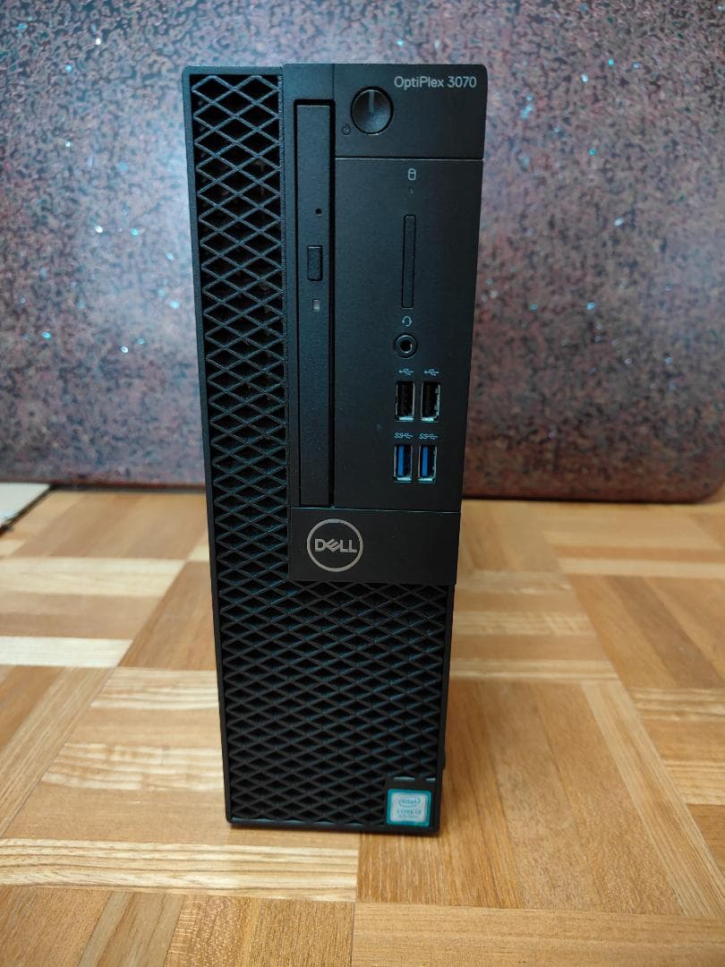 DELL OptiPlex 3070 Core i3-9100 メモリ8GB ❷ 中古 Aランク Dell OptiPlex 3070 Micro 第9世代 i3 9100T メモリ8GB