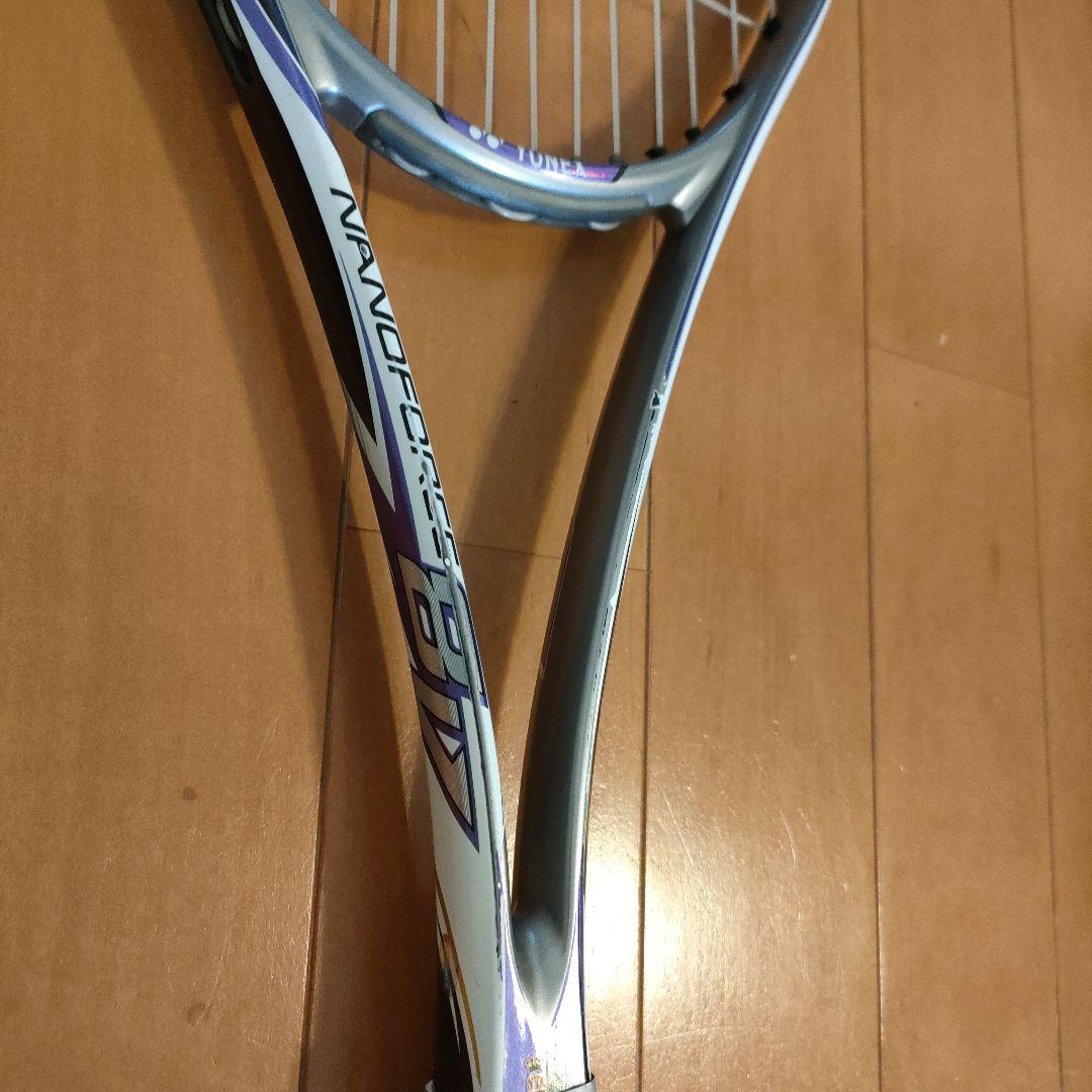 YONEX NANOFORCE REV 8v 軟式テニスラケット 紫色 - メルカリ