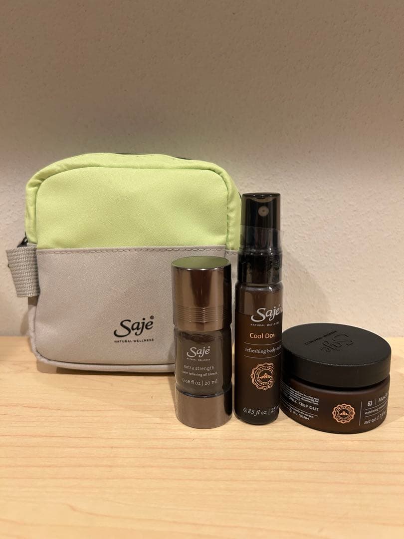 saje （セージ）body recovery kit【カナダ】 Body Recovery Relieving Essentials Kit - Saje Natural Wellness